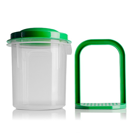 Clear And Green Chilli Drainer 700 ml